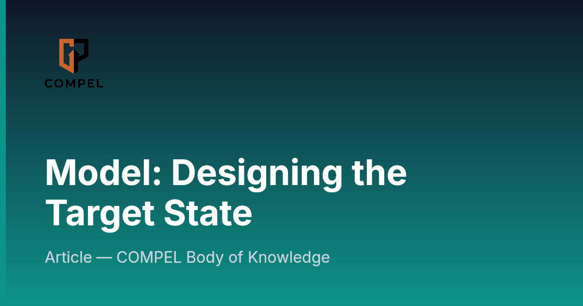 Model: Designing the Target State | COMPEL Framework