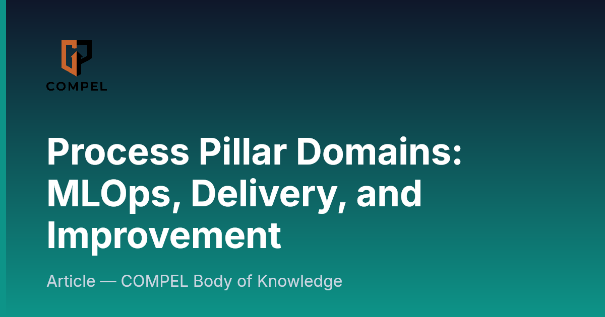 Process Pillar Domains: MLOps, Delivery, and Improvement | COMPEL Framework